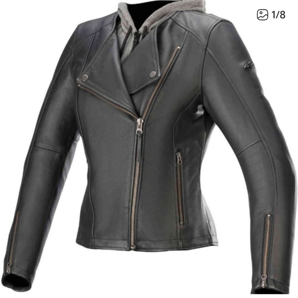 Alpinestars Stella Alice Leather Riding Jacket